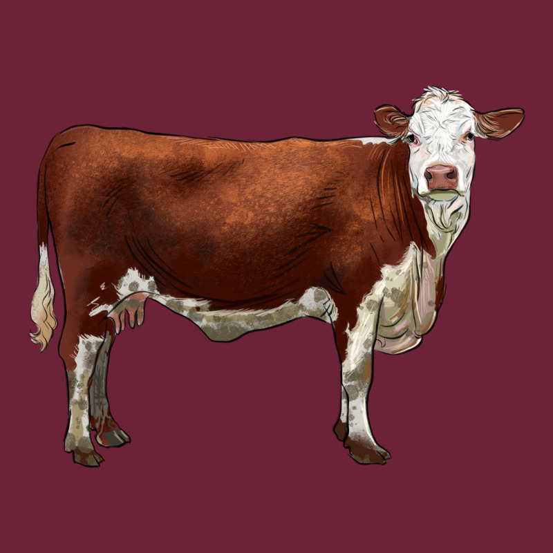 Hereford Cow Long Sleeve Tee by LillyAllenDesigns | Teevron