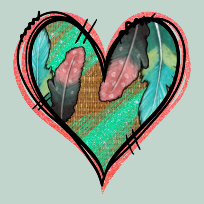 Feather Heart Zipper Hoodie by Jasminsmagicworld | Teevron