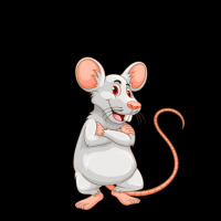 Mouse Rat Heavyweight Sweatshirt | Teevron