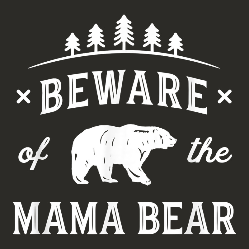 Beware Mama Bear Mom Protect Strong Mother Graphic Clip Art T Shirt Heavy Core Tee by DesignPulse | Teevron