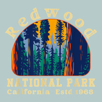 Redwood National Park California Retro Vintage Cam Heavy Core Tee | Teevron