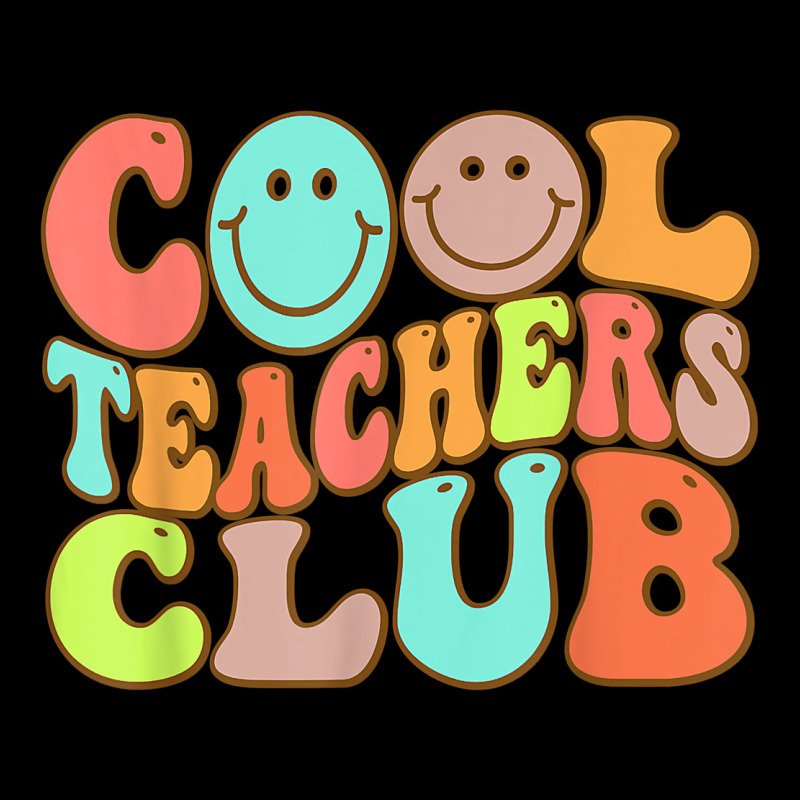 Cool Teachers Club Funny Smile Teachers Club Squad T Shirt Heavy Core Tee by DesignPulse | Teevron