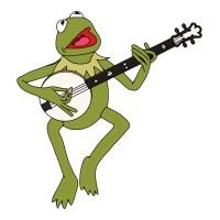 Kermit playing the banjo Classic | Teevron