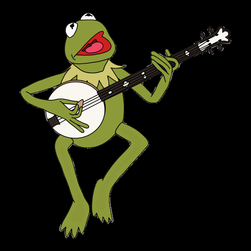 Kermit Playing The Banjo Classic Heavy Core Tee by DesignPulse | Teevron