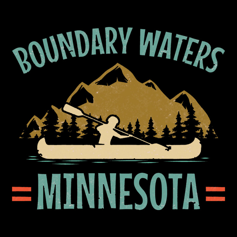 Retro Boundary Waters Canoe Minnesota Heavy Core Tee by DesignPulse | Teevron