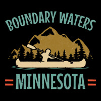 Retro Boundary Waters Canoe Minnesota Heavy Core Tee | Teevron