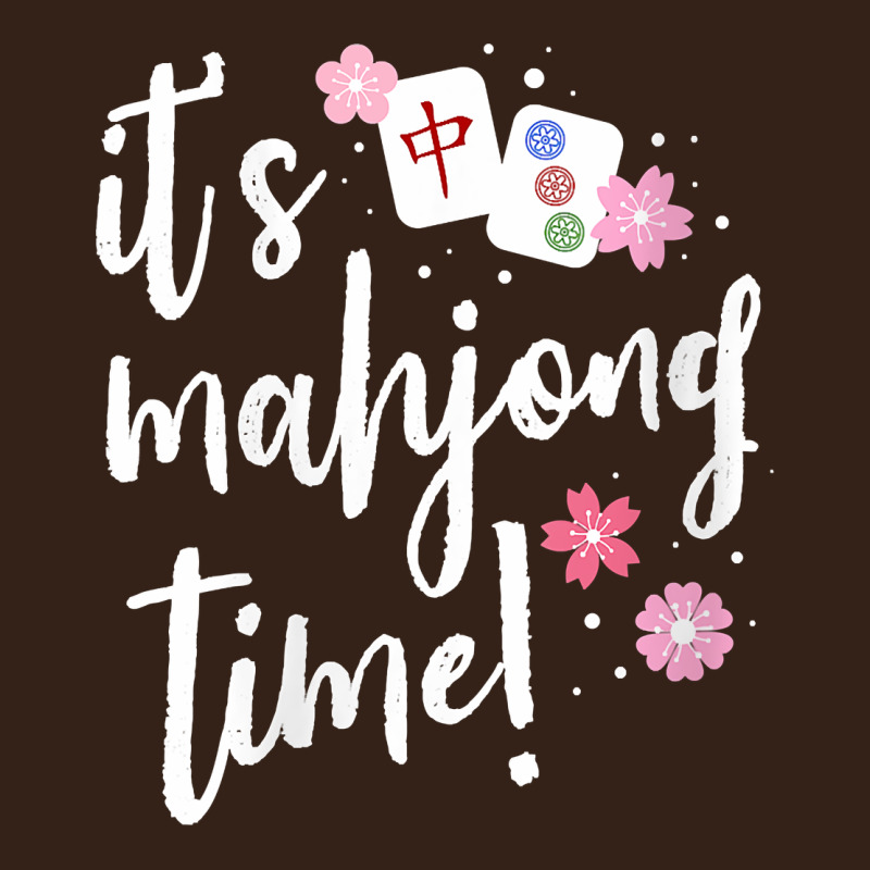Womens Mahjong Gift For Her Mahjong Player V Neck T Shirt Heavy Core Tee by DesignPulse | Teevron