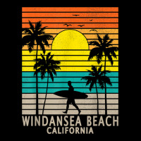 Windansea Beach California Ca Surfer Surfing Surf Palm Tree Heavy Core Tee | Teevron