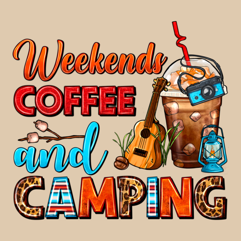 Weekends Coffee And Camping Frappe Coffee Classic Tee by FaDigitalArtStudio | Teevron