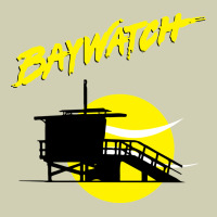 Baywatch Lifeguard Tower Sunset   Baywatch Heavy Core Tee | Teevron