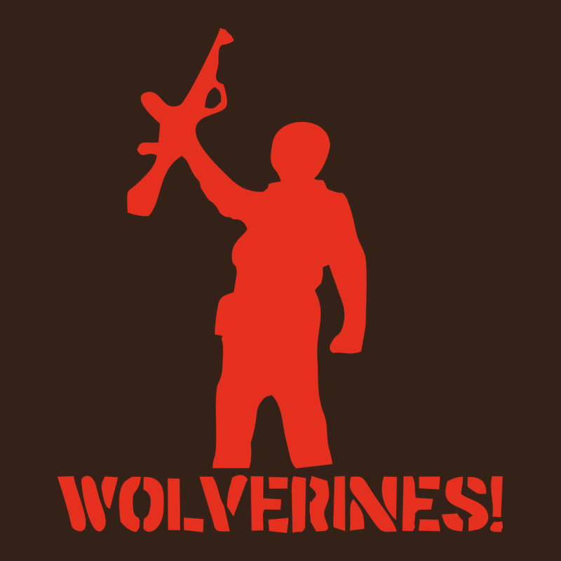 Red Dawn Wolverines Heavy Core Tee by PixelWave | Teevron