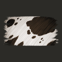 Cowhide Black And White Brush Strokes Background Heavy Core Tee | Teevron