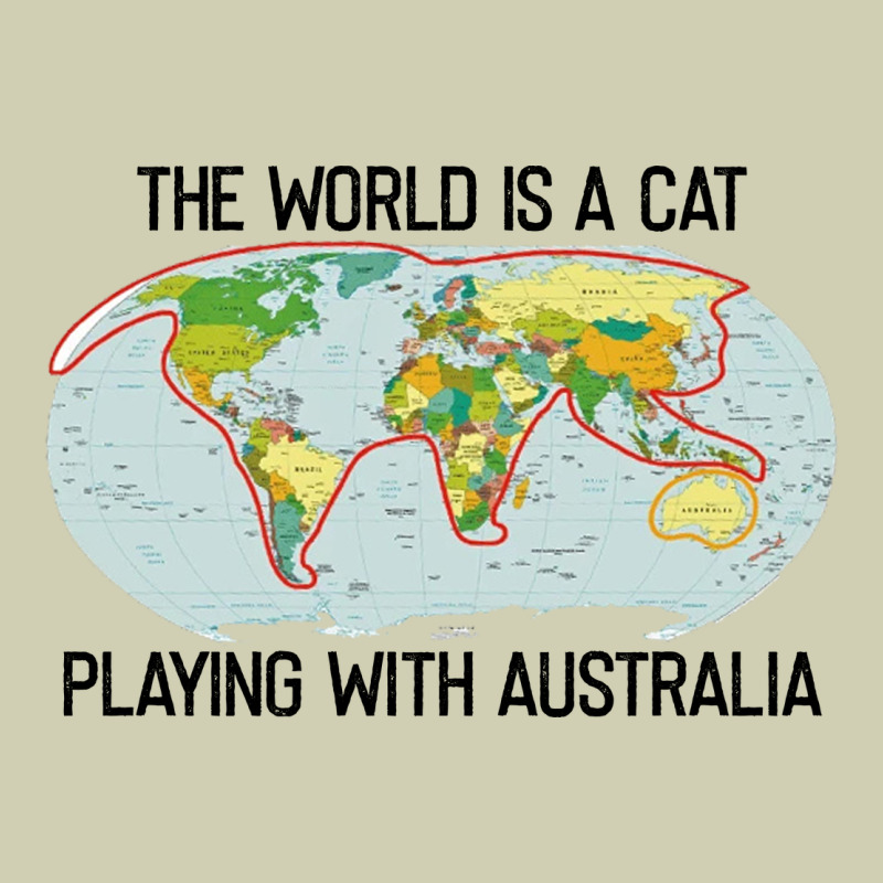 The World Is A Cat Playing With Australia 2020 Shirt Heavy Core Tee by PixelWave | Teevron