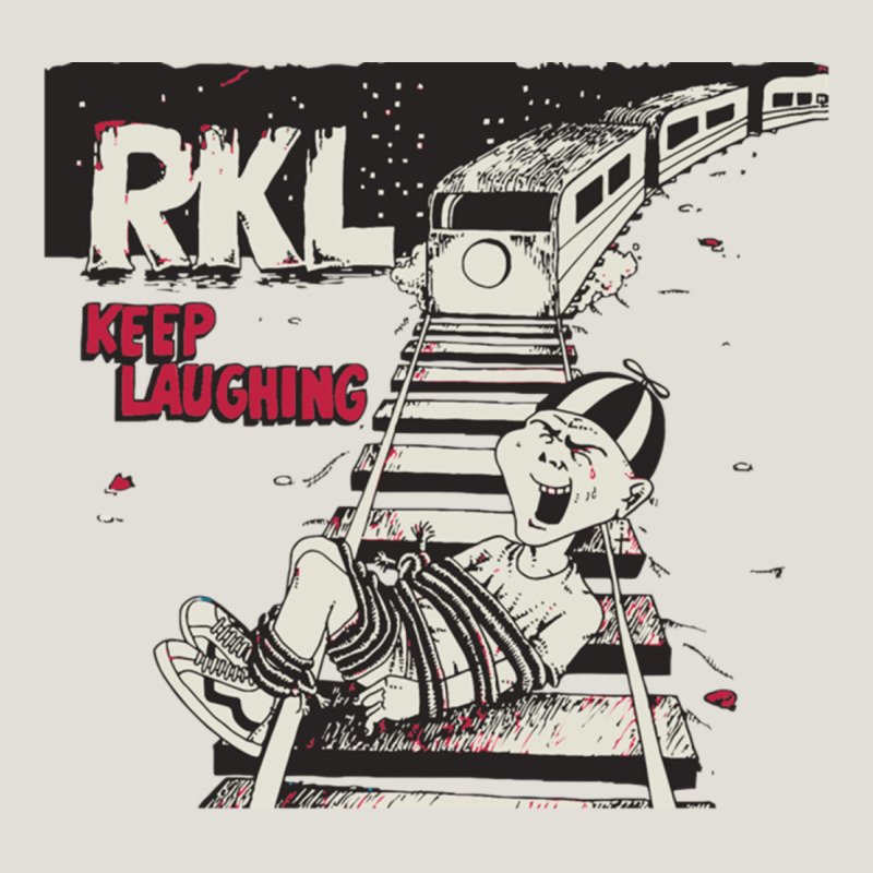 Rkl Keep Laughing Essential Heavy Core Tee by PixelWave | Teevron
