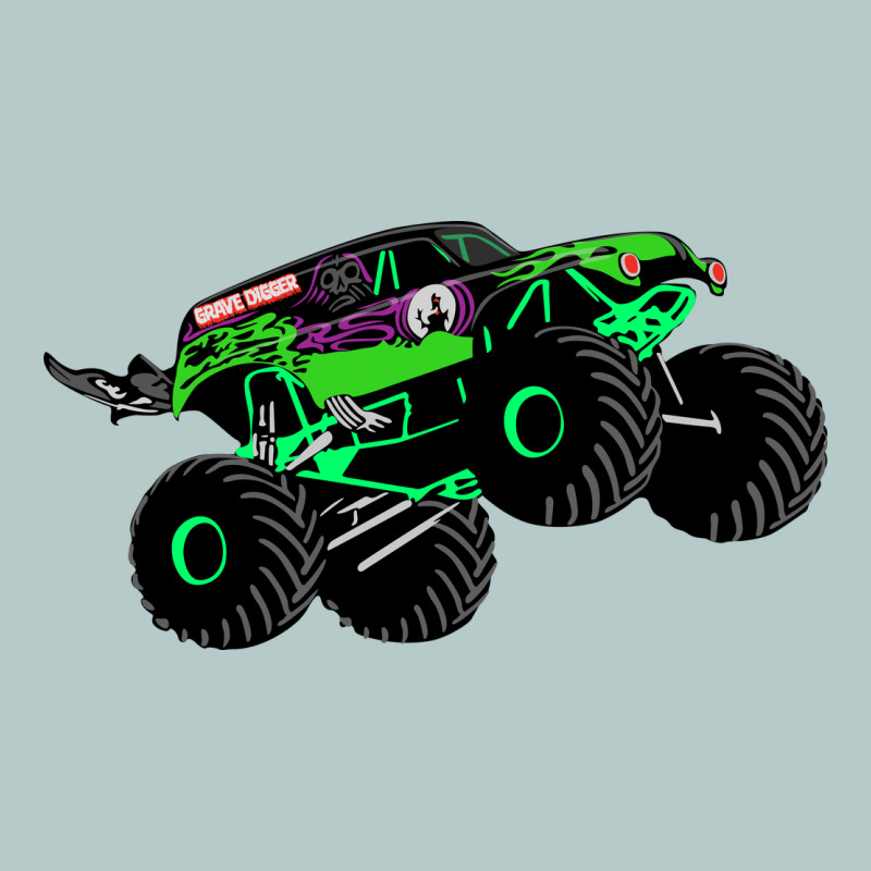 Monster Truck Grave Digger Heavy Core Tee by PixelWave | Teevron