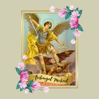 St Michael The Archangel - Protector Catholic Church Angel Heavy Core Tee | Teevron