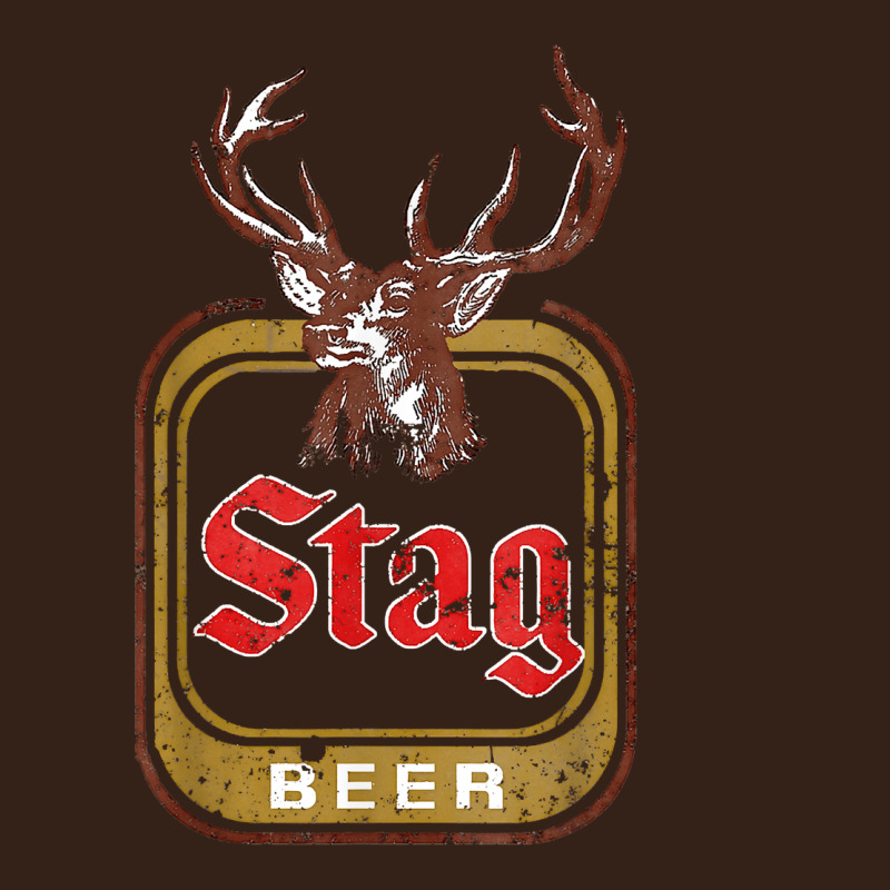Vintage Stag Beer, Distressed Heavy Core Tee by Craftify | Teevron