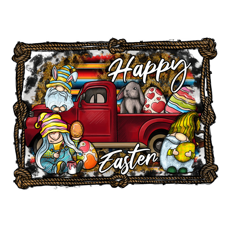 Happy Easter Ladies Tee by CowhideDigitalArt | Teevron