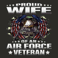 Proud Wife Of An Air Force Veteran Military Vet Spouse Gifts Premium M Heavy Core Tee | Teevron
