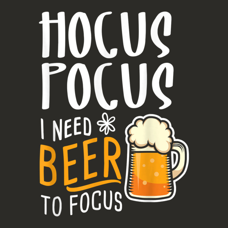 Hocus Pocus I Need Beer To Focus Funny Halloween Witch 1 Heavy Core Tee by InspiraDesign | Teevron