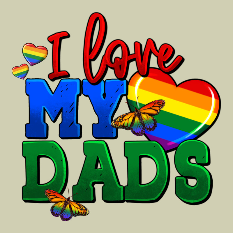 I Love My Dads Heavy Core Tee by FaDigitalArtStudio | Teevron