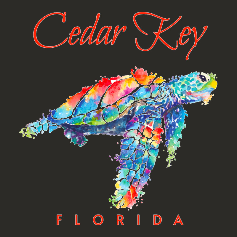 Cedar Key Florida Watercolor Sea Turtle Sweatshirt Heavy Core Tee by InspiraDesign | Teevron