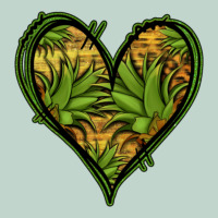 Pineapple Heart Zipper Hoodie | Teevron