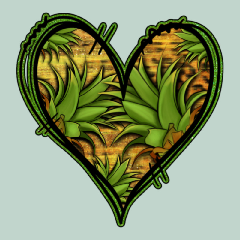 Pineapple Heart Zipper Hoodie by Jasminsmagicworld | Teevron