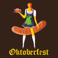 Barmaid Oktoberfest Funny German Woman Dirndl Bratwurst T Shirt Heavy Core Tee | Teevron