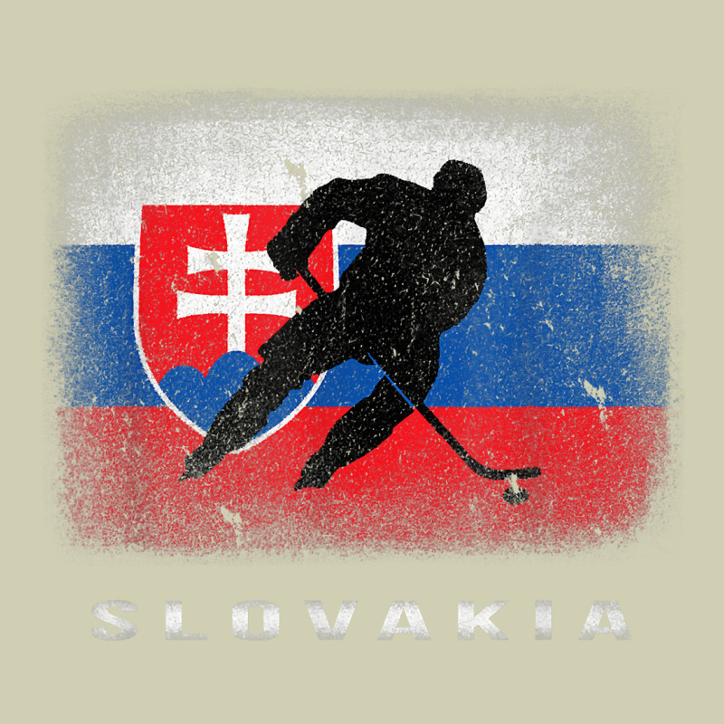 Slovakia Ice Hockey Slovak Flag Heavy Core Tee by InspiraDesign | Teevron