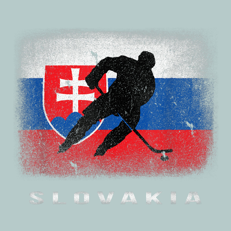 Slovakia Ice Hockey Slovak Flag Heavy Core Tee by InspiraDesign | Teevron