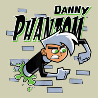 Danny Phantom Coming Through Brick Wall Heavy Core Tee | Teevron