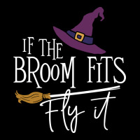 If The Broom Fit Fly It Heavy Core Tee | Teevron