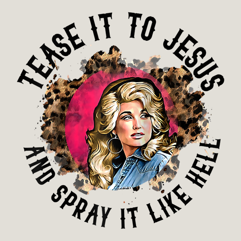 Tease It To Jesus And Spray It Like Hell Leopard Western Raglan Baseba Heavy Core Tee by ArtChic | Teevron
