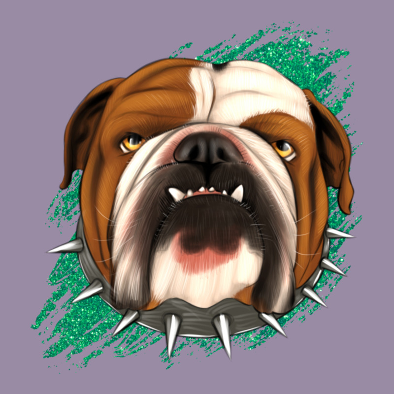 Bulldog Green Glitter Classic Tee by Jasminsmagicworld | Teevron