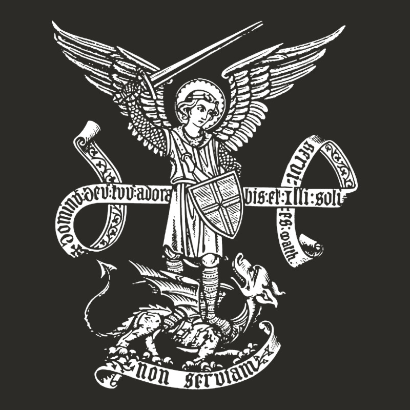 St Michael Archangel Catholic Angel Defend Us Heavy Core Tee by ArtChic | Teevron