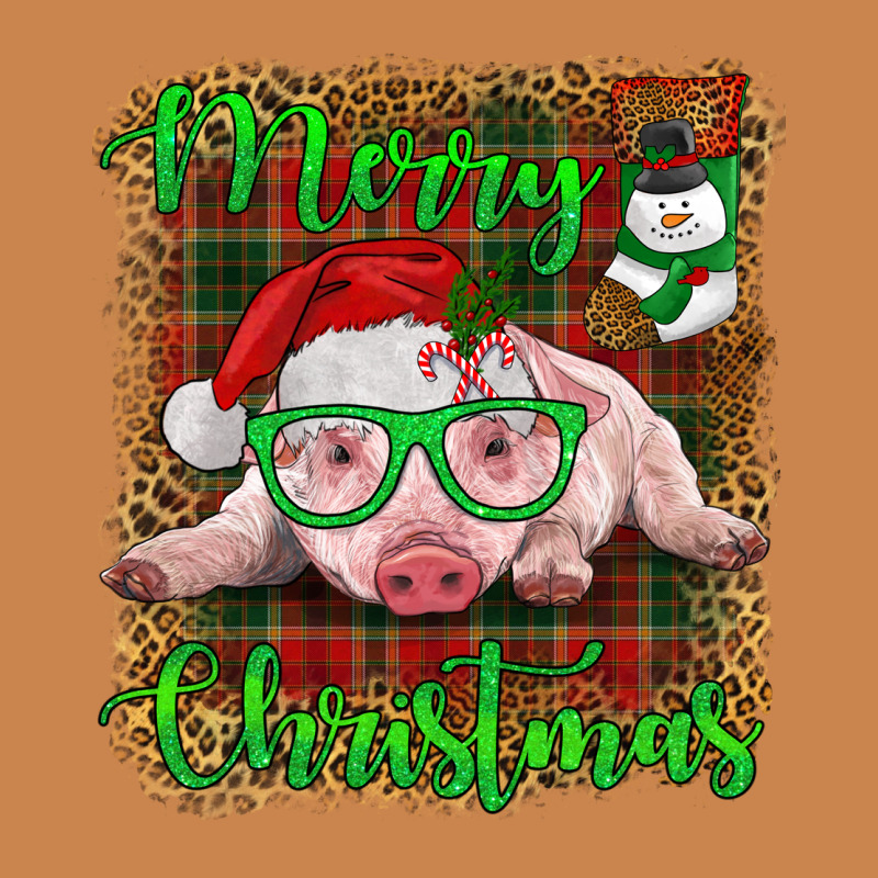 Merry Christmas Baby Pig Heavyweight Hoodie by RanaPortraitStore | Teevron