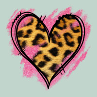 Leopard Pink Glitter Heart Zipper Hoodie | Teevron