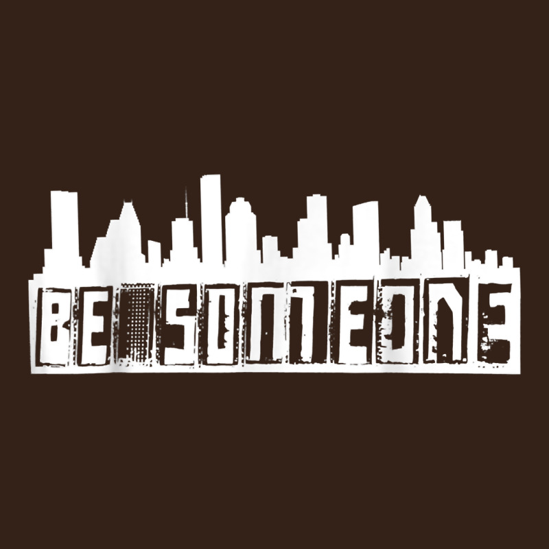 Be Someone H Town Houston Texas Skyline. T Shirt Heavy Core Tee by StudioElite | Teevron