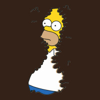 Homer In Hedges Classic Heavy Core Tee | Teevron