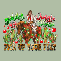 Giddy Up Jingle Horse Pick Up Your Feet Urban Heavy Tee | Teevron