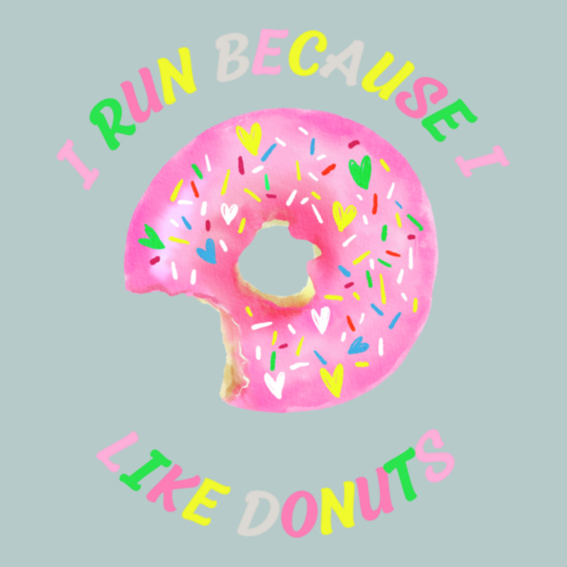 I Run Because I Like Donuts Heavy Core Tee by StudioElite | Teevron