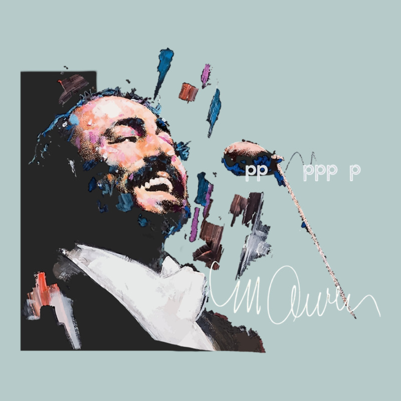 Original Portrait Of Luciano Pavarotti Heavy Core Tee by StudioElite | Teevron