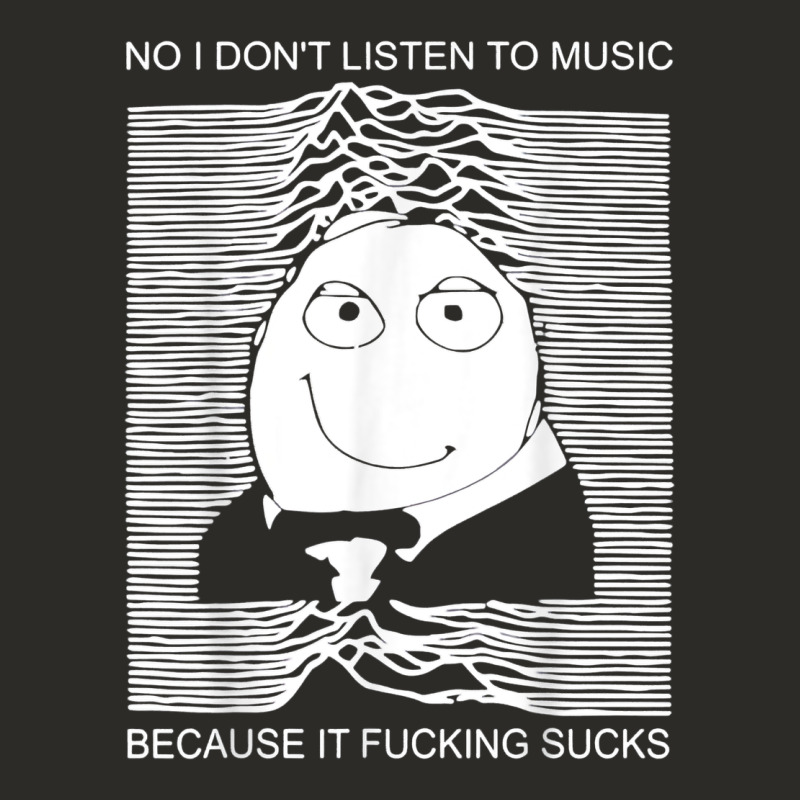 No I Don't Listen To Music Because It Fuckking Suckks T Shirt Heavy Core Tee by StudioElite | Teevron
