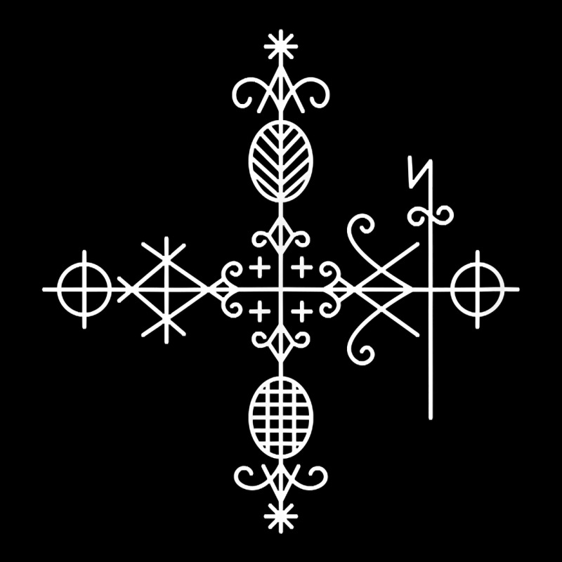 Haitian Veve  Voodoo Symbol T Shirt Heavy Core Tee by PixelFlow | Teevron