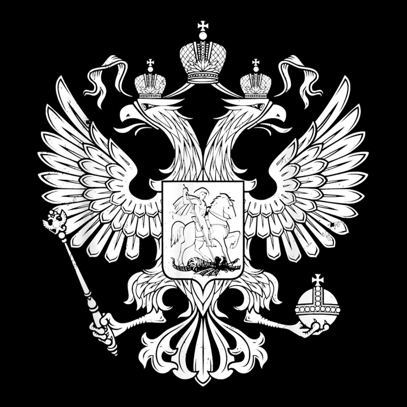 Russian Double Headed Eagle For A Russia Fan Gift T Shirt Heavy Core Tee by PixelFlow | Teevron