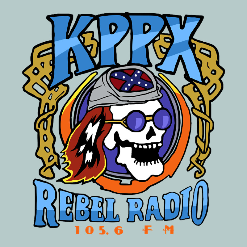 Kppx Rebel Radio Heavy Core Tee by PixelFlow | Teevron