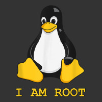 Linux Mascot Tux the Penguin I Am Root TShirt Men Women Kids | Teevron