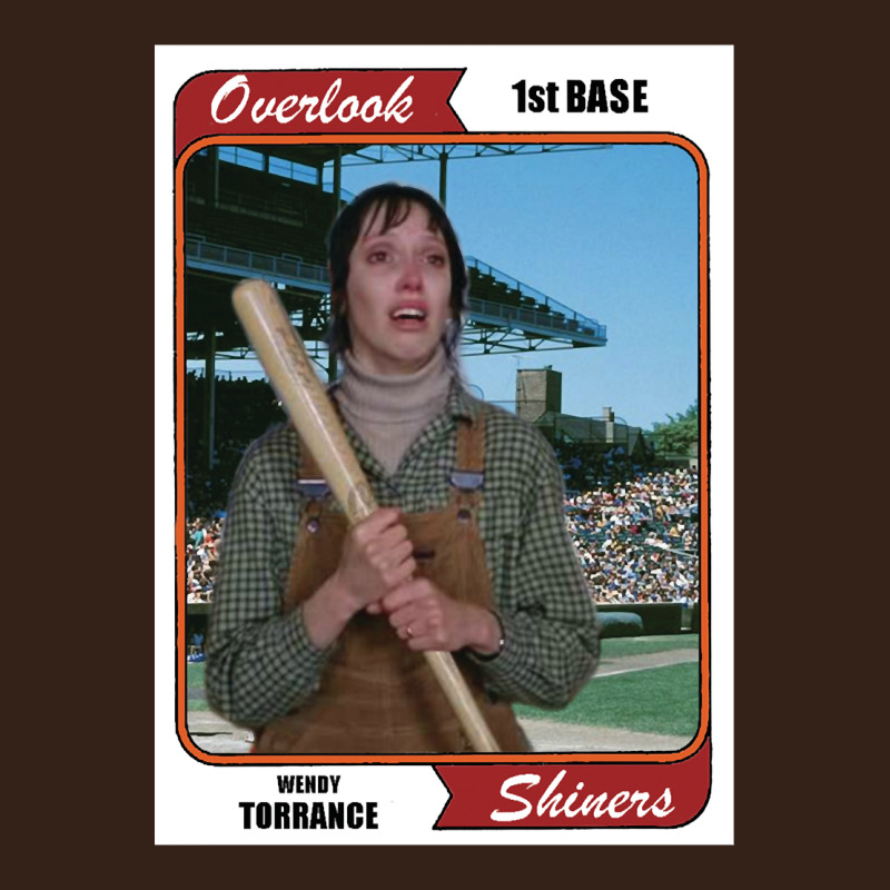 Wendy Torrance Vinatge Baseball Card Heavy Core Tee by PixelFlow | Teevron