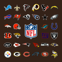 American Football Team Collage    Wall Art Heavy Core Tee | Teevron
